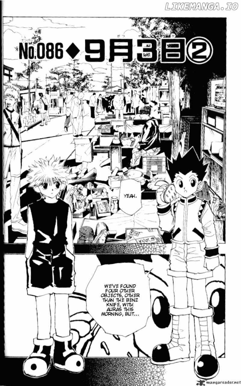 Hunter x Hunter, Chapter 86 image 02